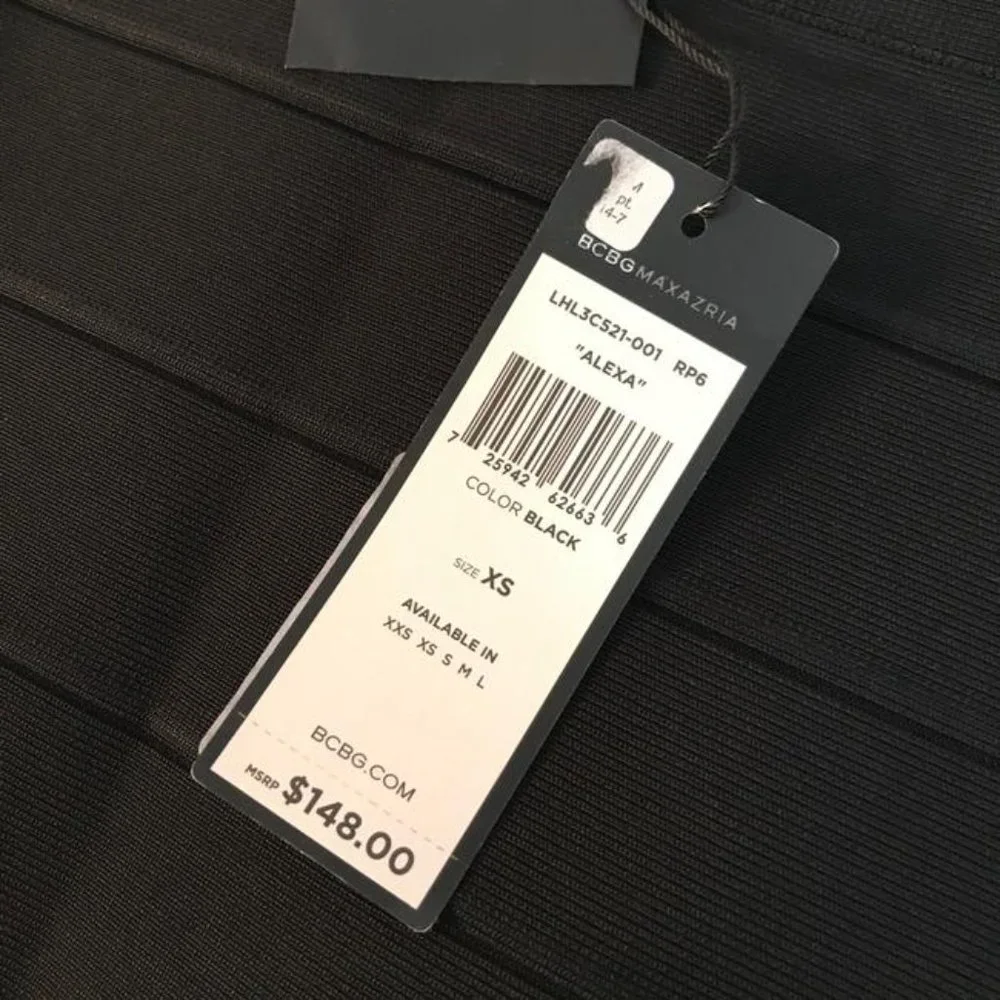 BCBGMAXAZRIA "Alexa" BodyCon Bandage Skirt 𝗡𝗘𝗪!!! - Picture 9 of 9